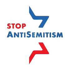 Logo of StopAntisemitism.org, an advocacy group focused on exposing antisemitism.